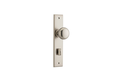 Cambridge Knob Chamfered Satin Nickel