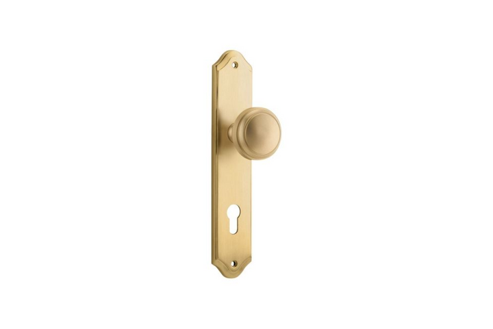 Paddington Knob Shouldered Brushed Brass