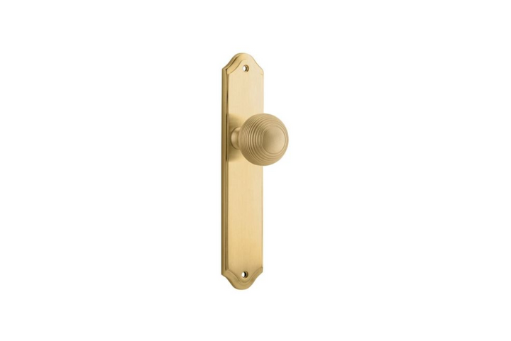 Guildford Knob Shouldered Brushed Brass