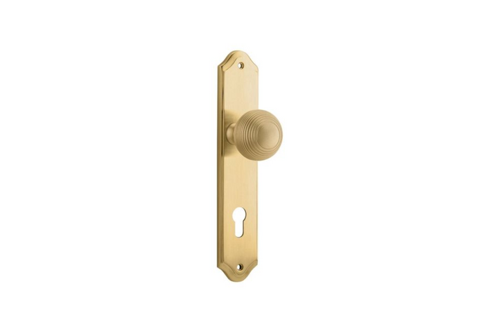 Guildford Knob Shouldered Brushed Brass