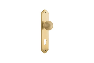 Guildford Knob Shouldered Brushed Brass