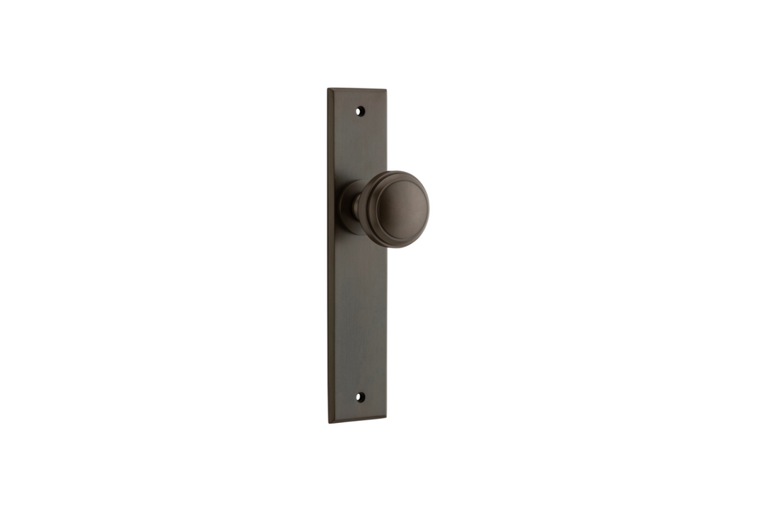 Paddington Knob Chamfered Signature Brass