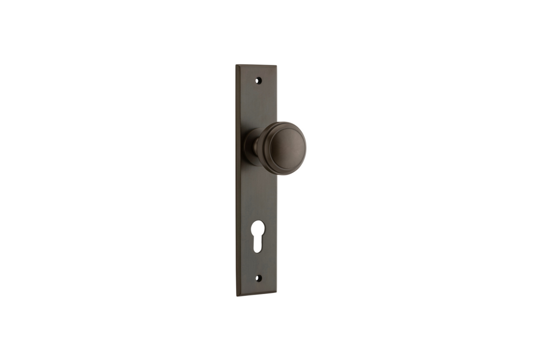 Paddington Knob Chamfered Signature Brass