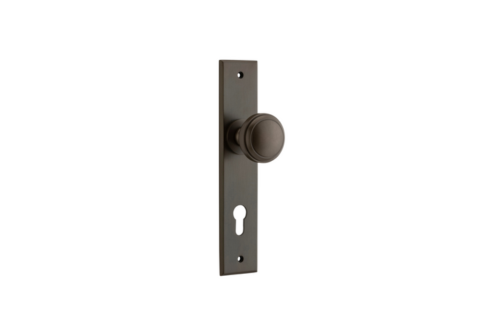 Paddington Knob Chamfered Signature Brass