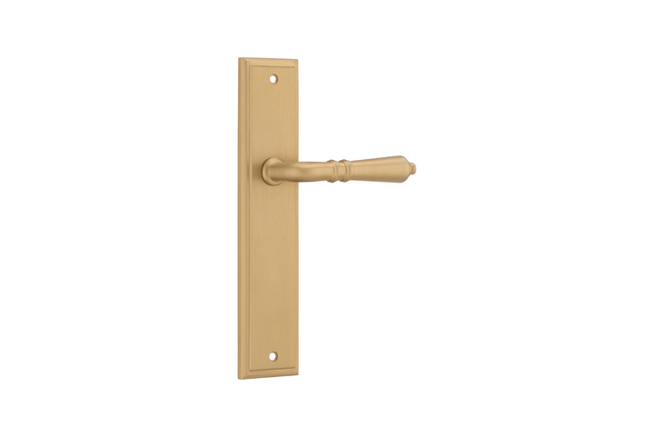 Sarlat Lever Stepped Brushed Brass