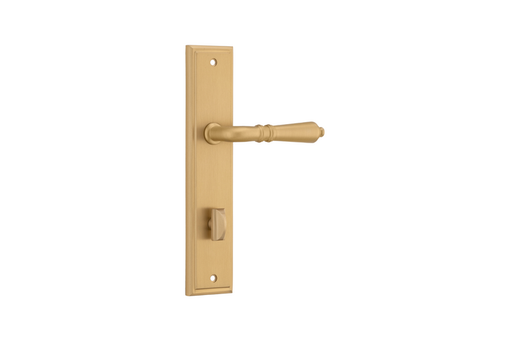 Sarlat Lever Stepped Brushed Brass