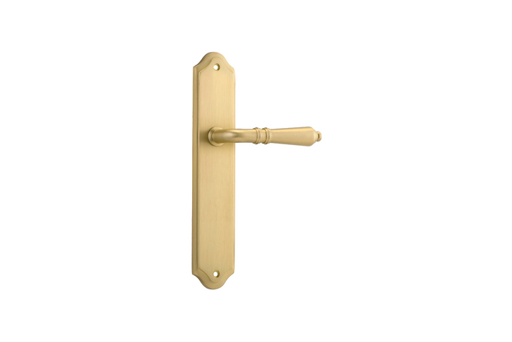 Sarlat Lever Shouldered Brushed Gold PVD
