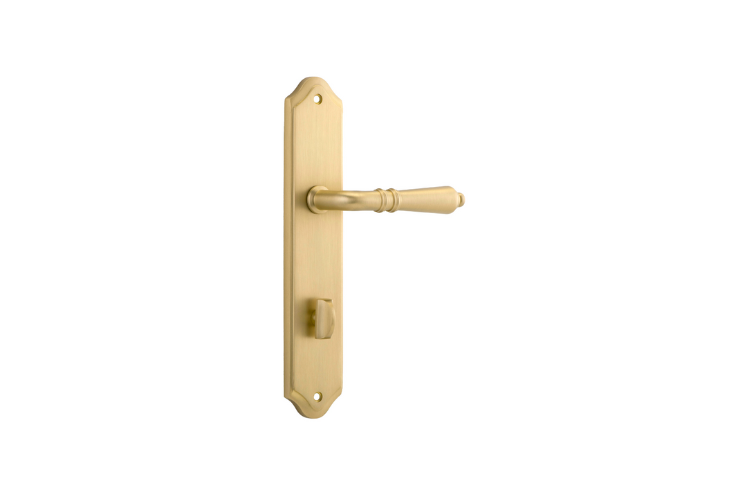 Sarlat Lever Shouldered Brushed Gold PVD