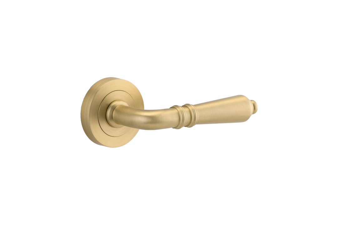 Sarlat Lever on Rose Brushed Gold PVD