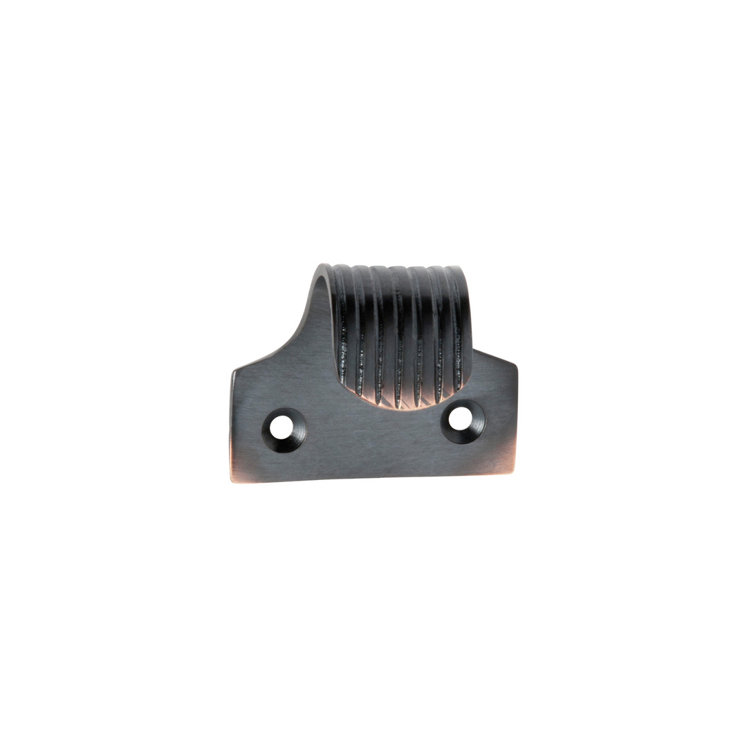 Sash Lift - Reeded Antique Copper
