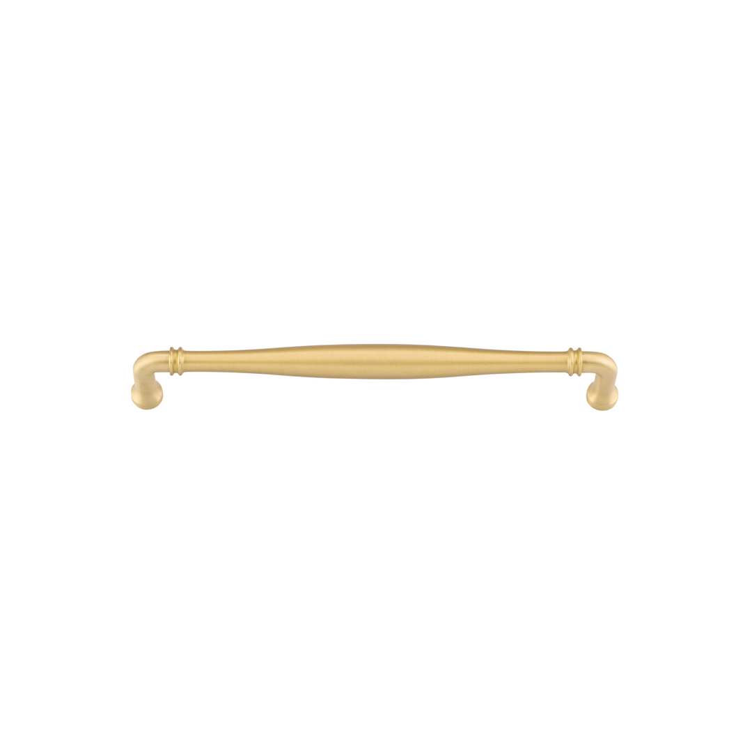 Sarlat Cabinet Pull Brushed Gold PVD CTC 256mm