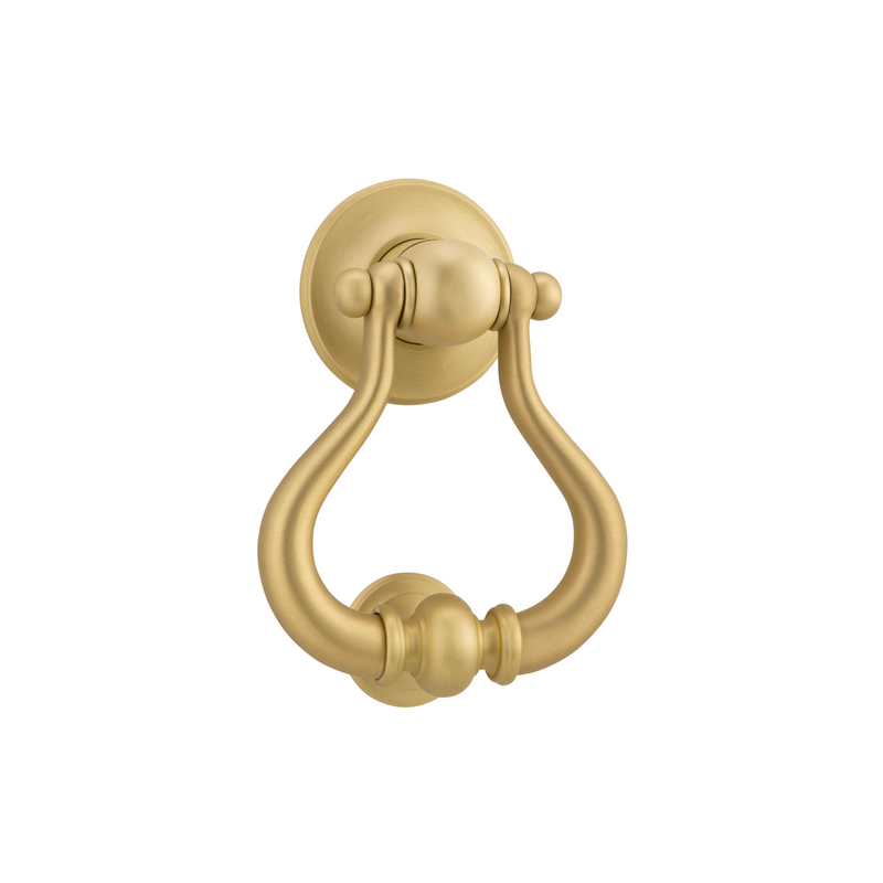 Sarlat Door Knocker Brushed Gold PVD