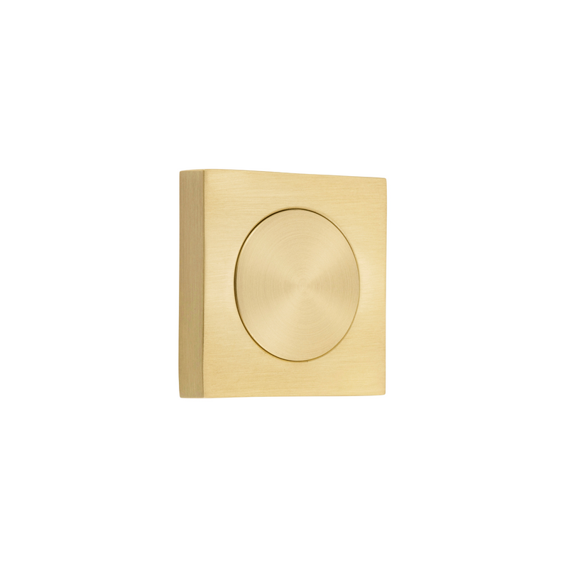 Blank Rose Square Brushed Gold PVD