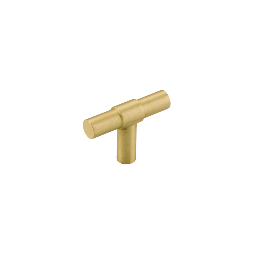 Helsinki Cabinet Pull T Brushed Gold PVD