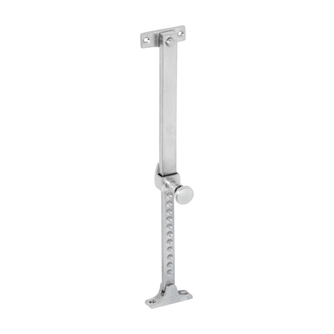 Telescopic Stay - Screw Down Satin Chrome