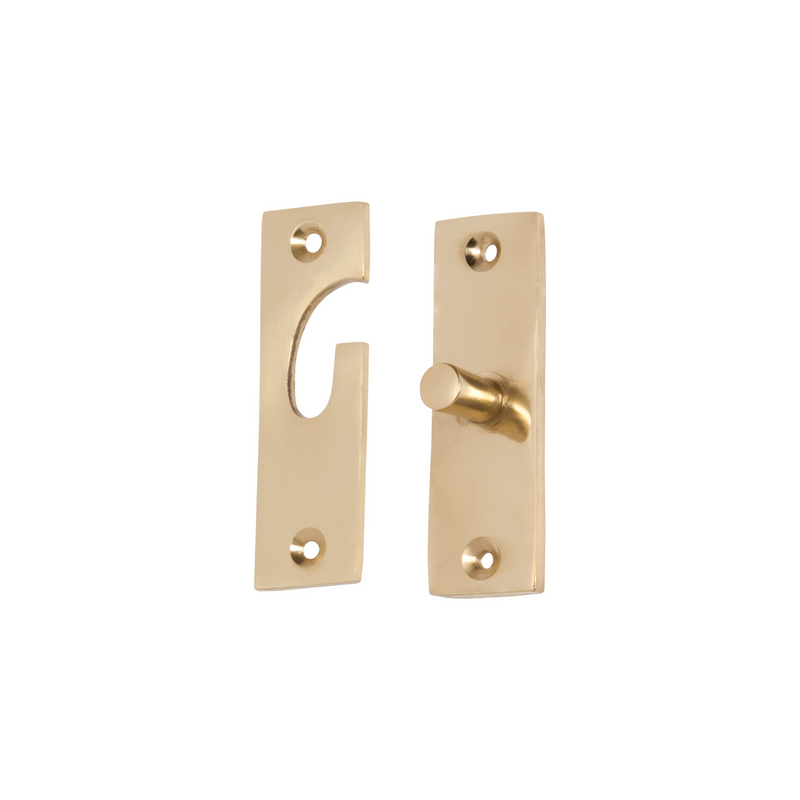 Fanlight Swivel Polished Brass