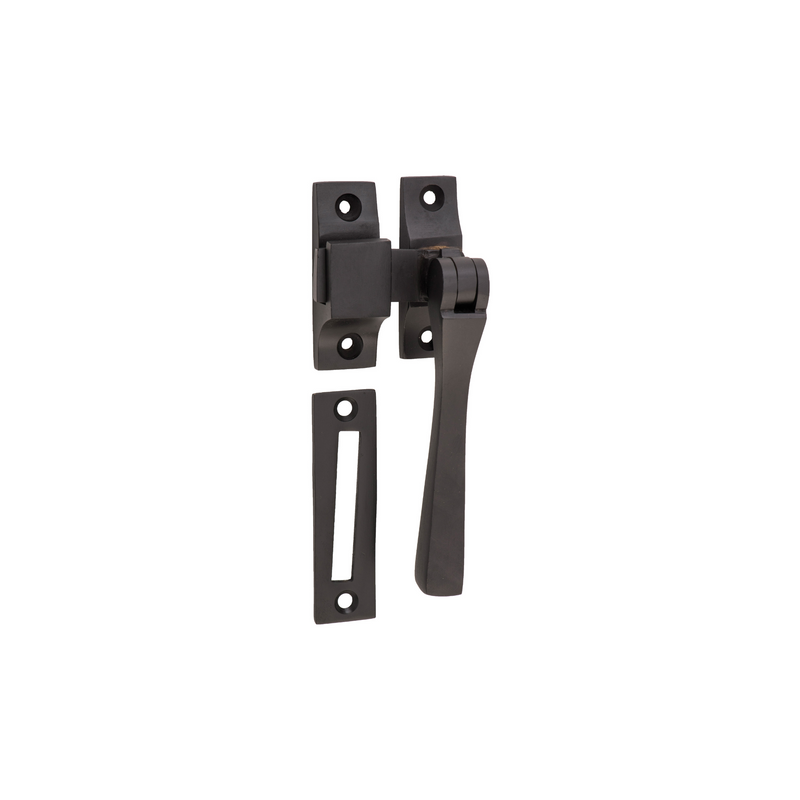 Casement Fastener - Square Matt Black