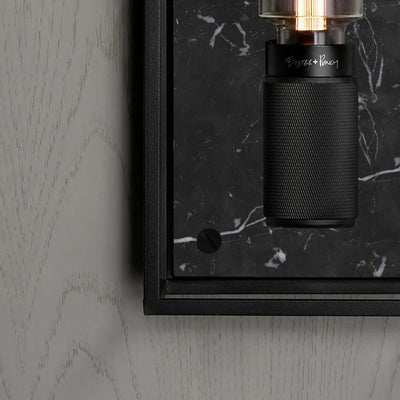 Caged Wall / X-Large / Black Marble
