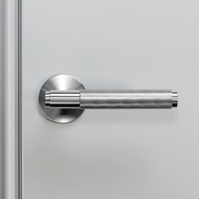 Fixed Door Handle / Single-Sided / Cross / Steel