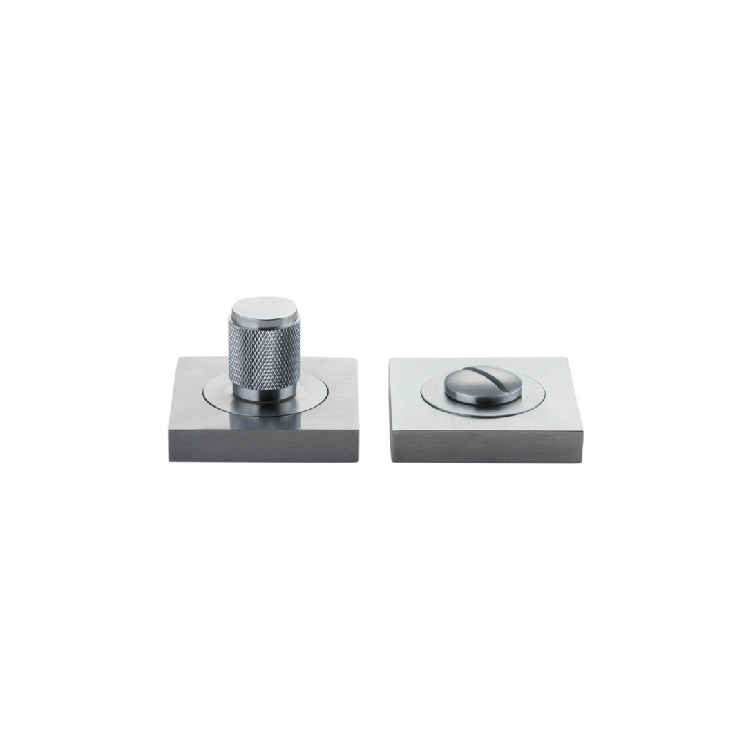 Brunswick Privacy Turn Square Brushed Chrome