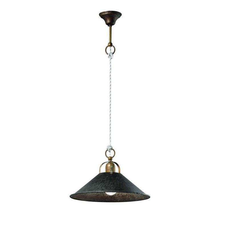 Cascina Brass Large Pendant