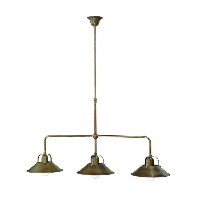 Cascina Brass 3 Light Pendant