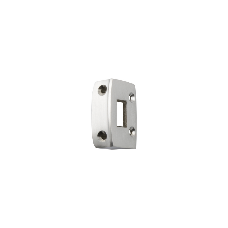 Screen Door Latch Box Keeper Satin Chrome