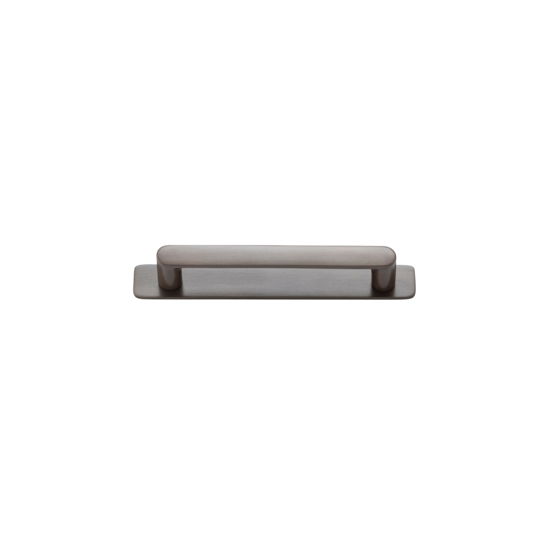 Osaka Cabinet Pull with Backplate Signature Brass CTC 128mm