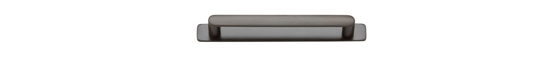 Osaka Cabinet Pull with Backplate Signature Brass CTC 160mm