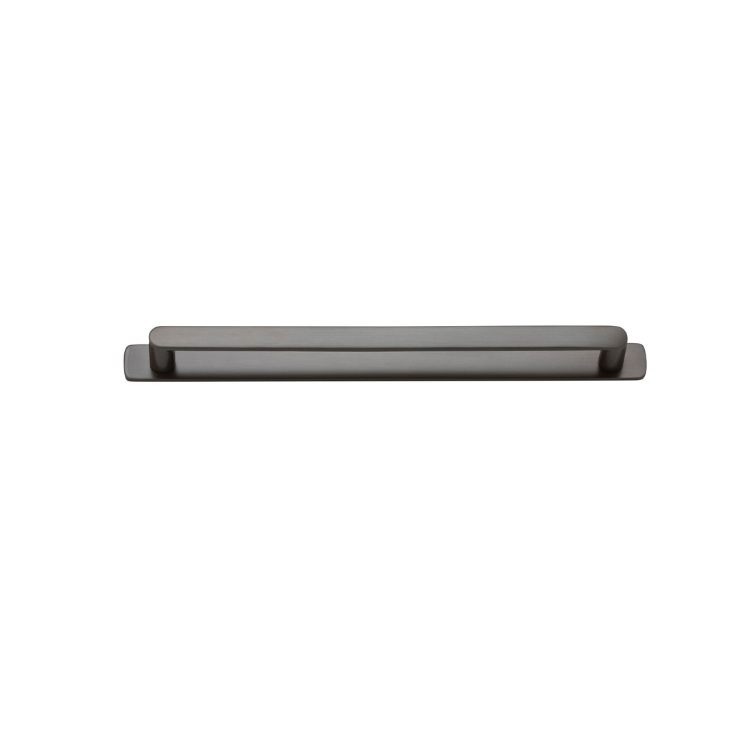 Osaka Cabinet Pull with Backplate Signature Brass CTC 256mm