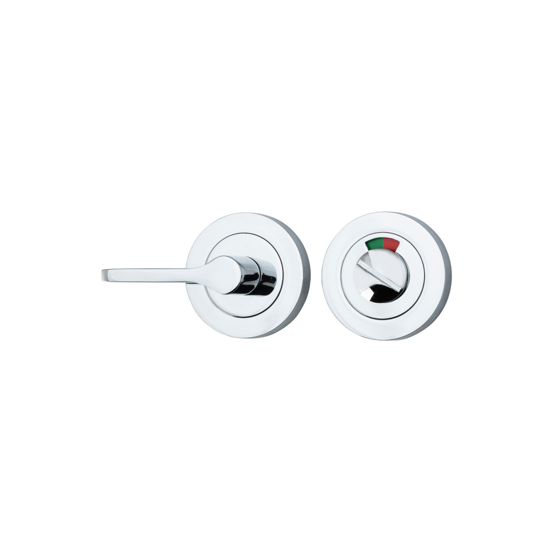 Privacy Turn Accessibility with Indicator Round Polished Chrome