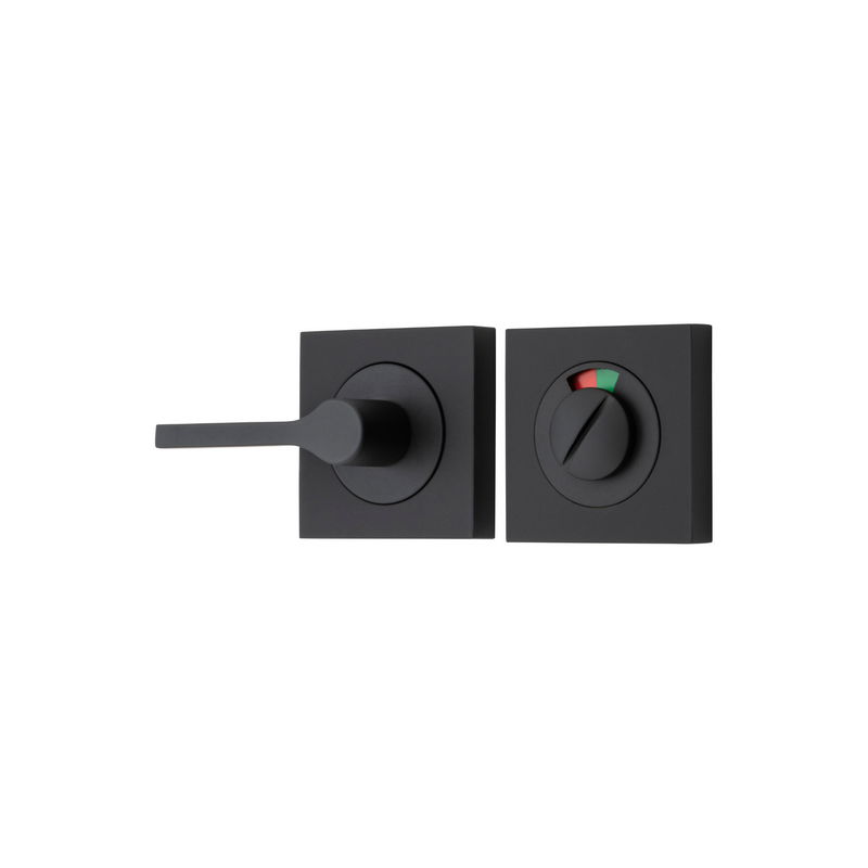 Privacy Turn Accessibility with Indicator Square Matt Black