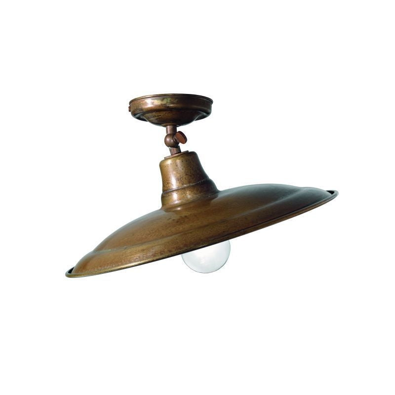 Barchessa Brass and Copper Ceiling Light
