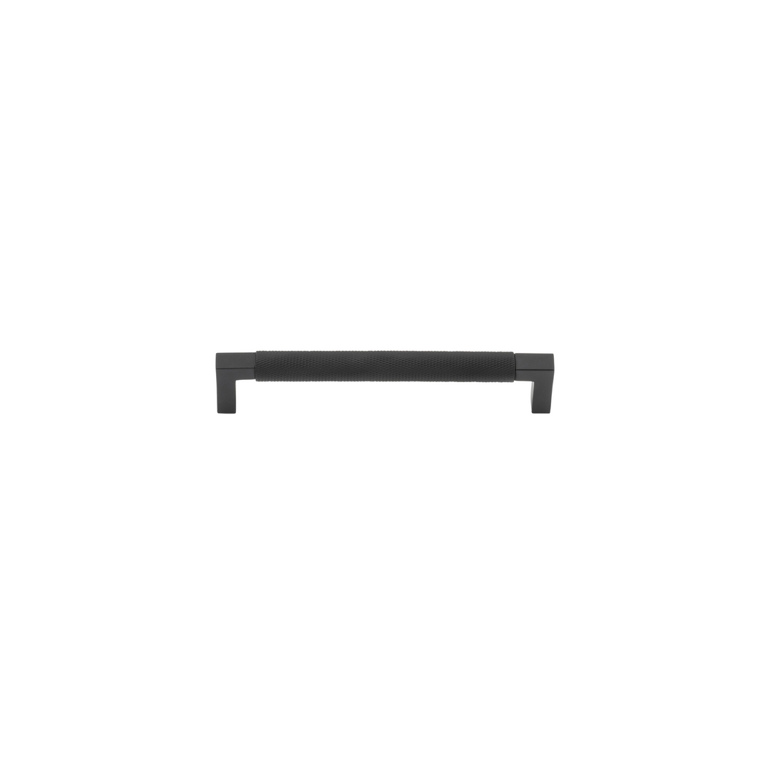 Brunswick Cabinet Pull Matt Black CTC 160mm