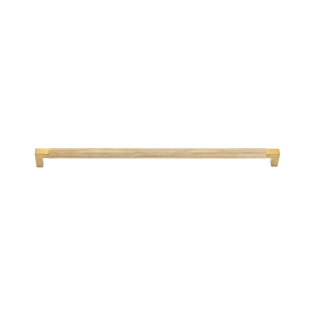 Brunswick Cabinet Pull Brushed Gold PVD CTC 450mm