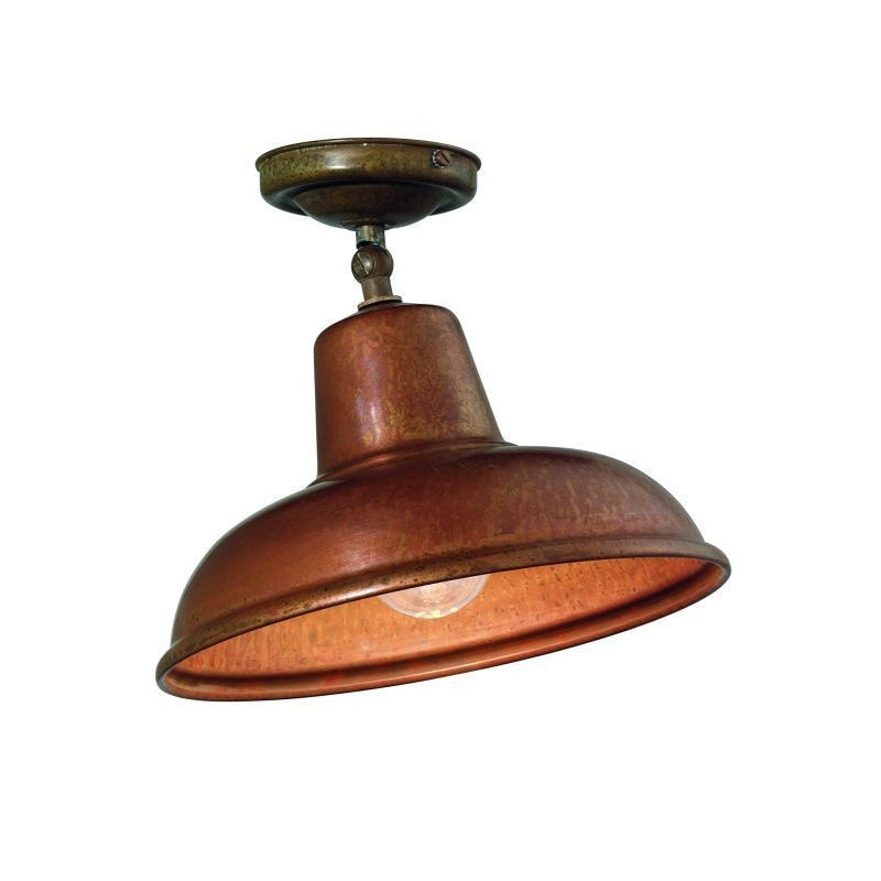 Contrada Brass and Copper Ceiling Light