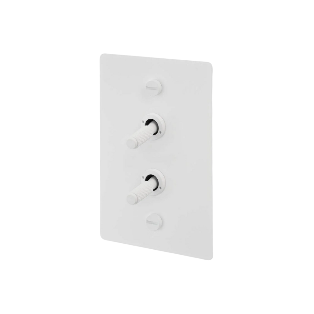 2G Toggle / Vertical / 2-Way / Cross / White