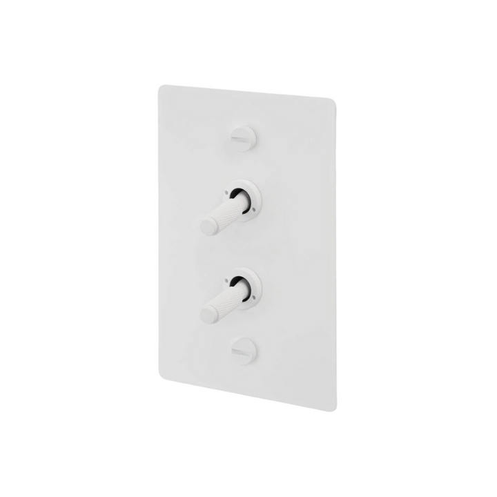 2G Toggle / Vertical / 2-Way / Cross / White