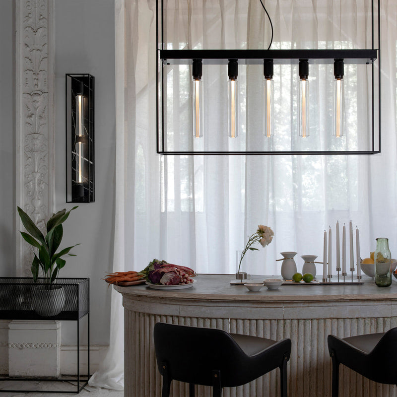 Caged Wall / X-Large / Black Marble