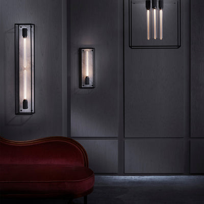 Caged Wall / Large / White Marble