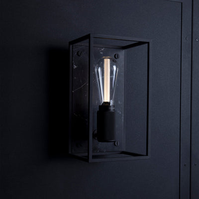 Caged Wall / Medium / Black Marble