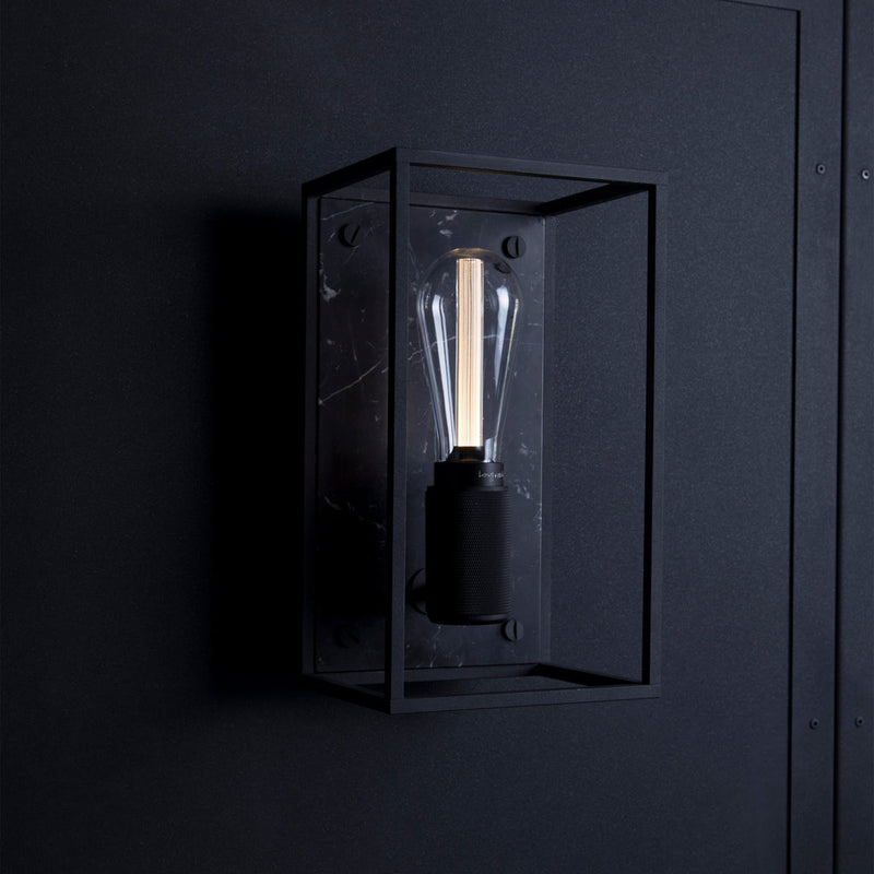 Caged Wall / Medium / Black Marble