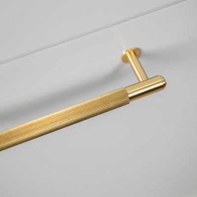 Pull Bar / Linear / Brass / Large