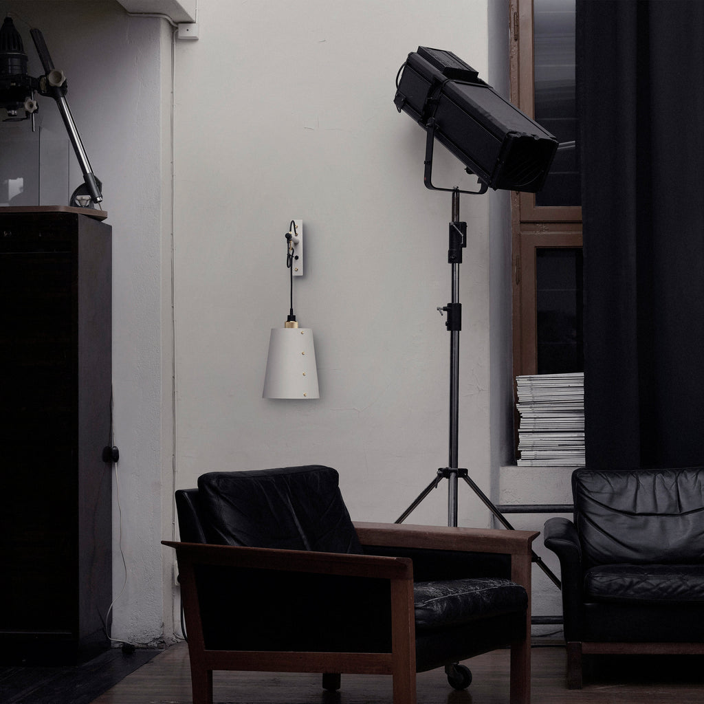 Hooked Wall / Large / Stone / Brass