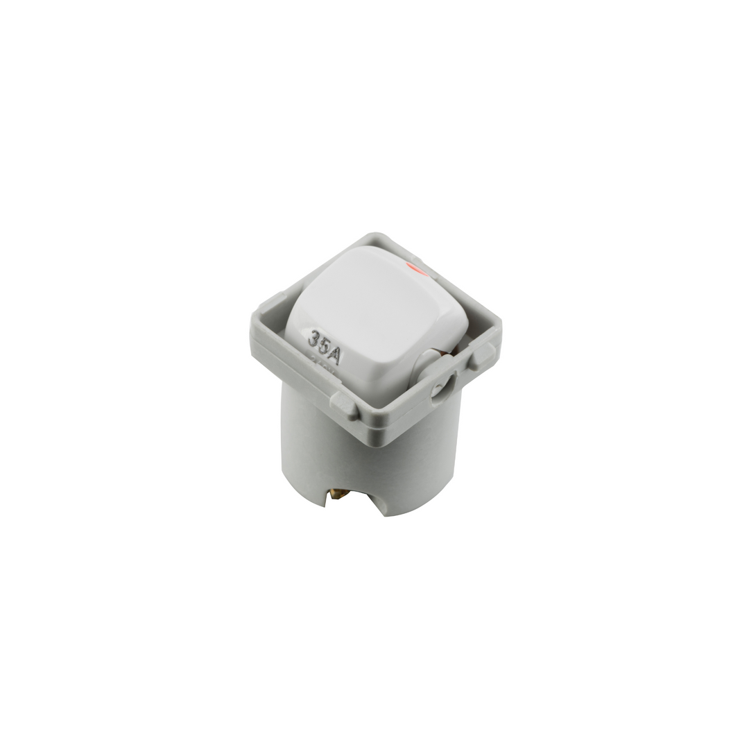 Mechanism Only - 35 Amp Rocker White