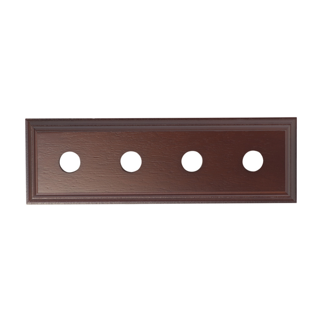 Quad Block - Rectangular Classic Cedar