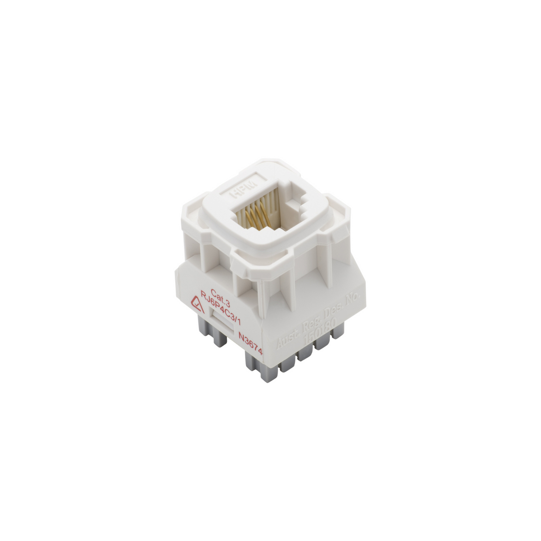 Phone Socket White