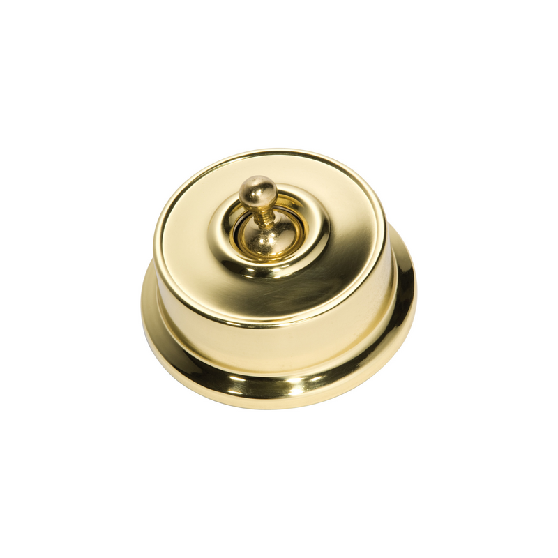 Federation Switch Polished Brass