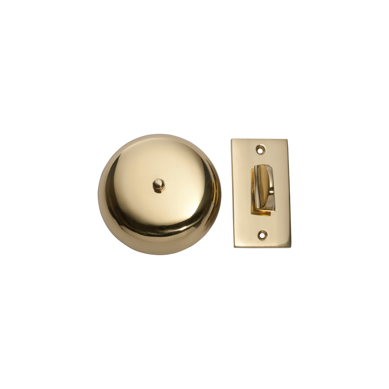 Plain Turn Bell Polished Brass