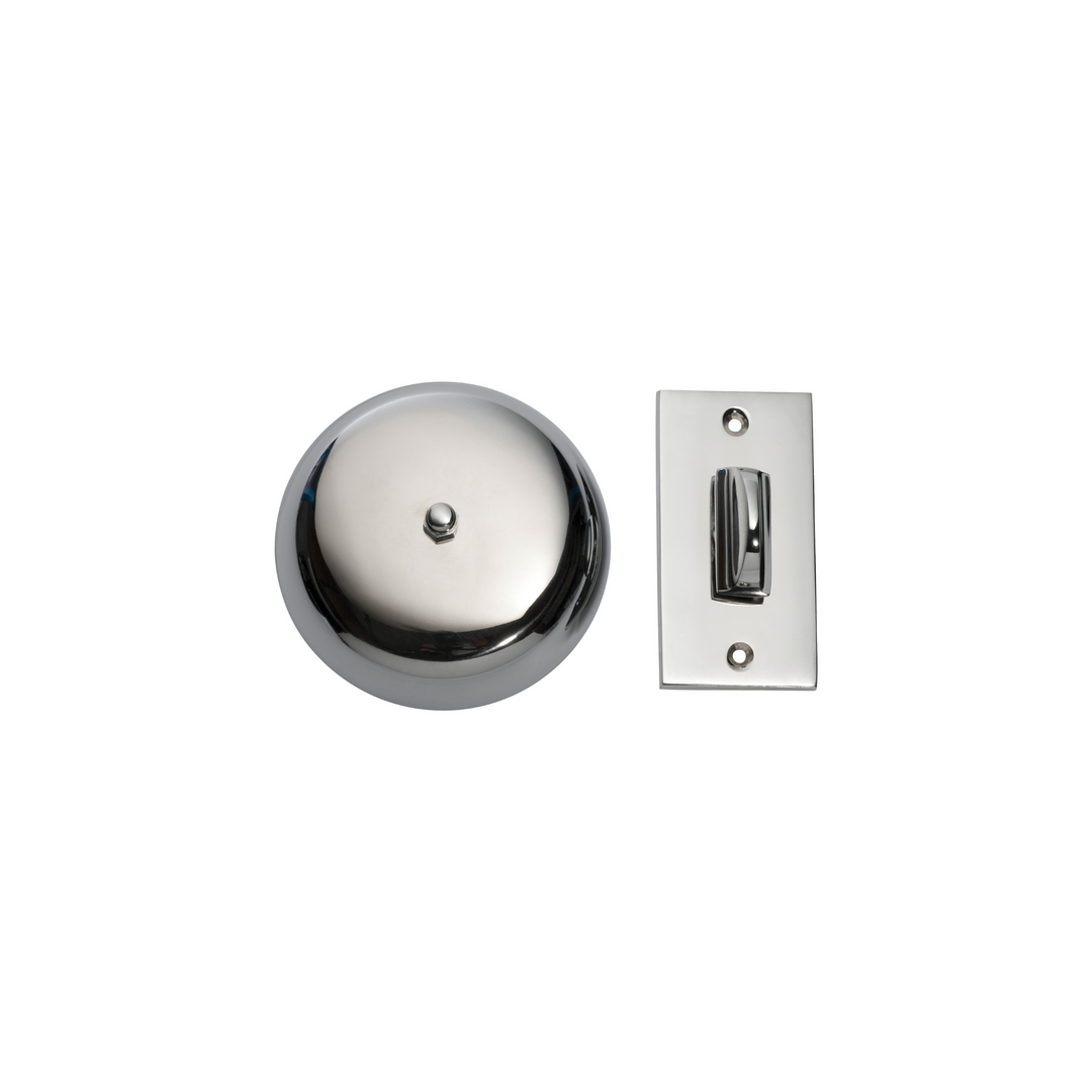 Plain Turn Bell Polished Chrome